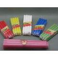 Flameless Colorful Stick Pillar Candles Party